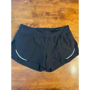Zyia black mesh energy shorts